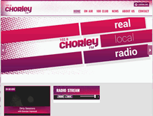 Tablet Screenshot of chorley.fm